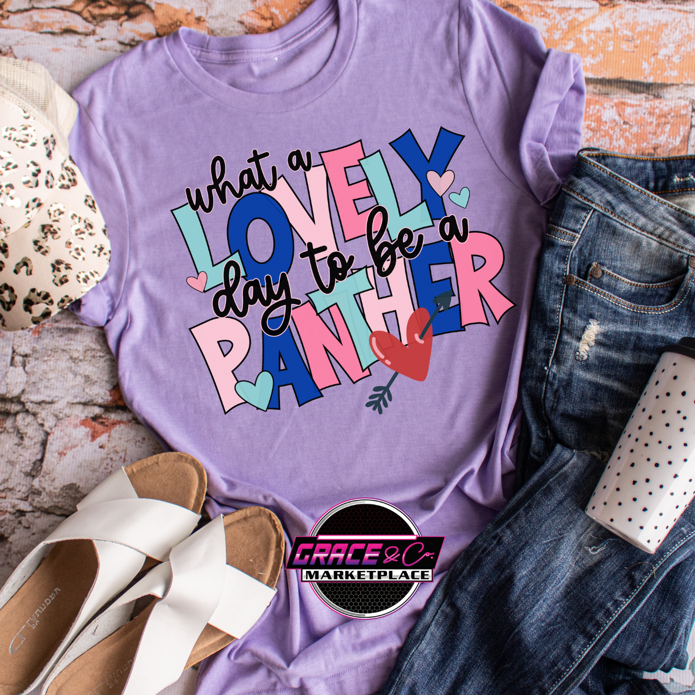 What A Lovely Day To Be A Panther Tee/ Sweatshirt