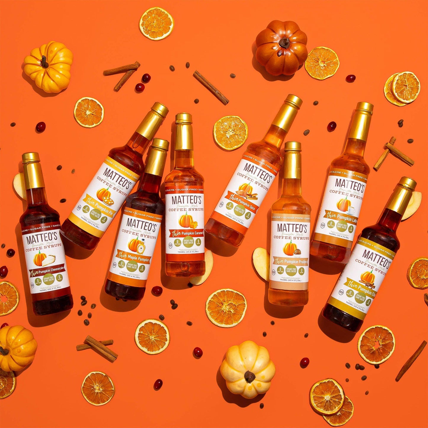 Sugar Free Coffee Syrup, Apple Spice
