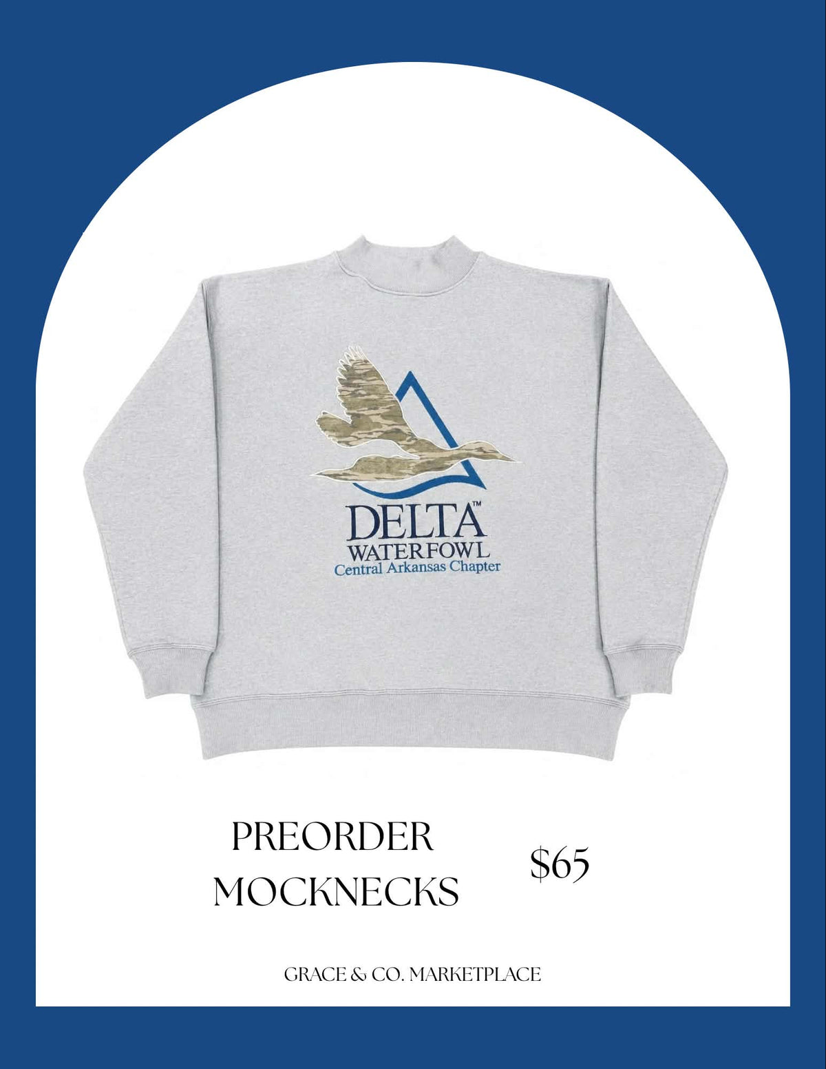 Delta Waterfowl Sweatshirt- PREORDER