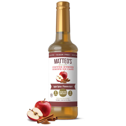 Sugar Free Coffee Syrup, Apple Spice