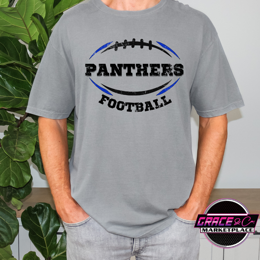 Greenbrier Panthers Football Outline Tee