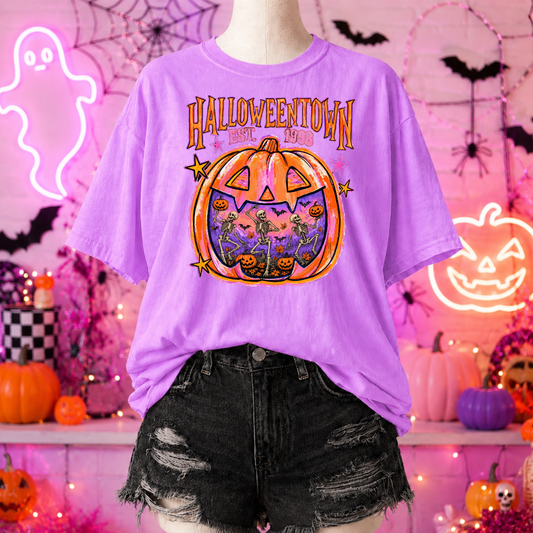 Halloween Dancing Skellies Tee Shirt