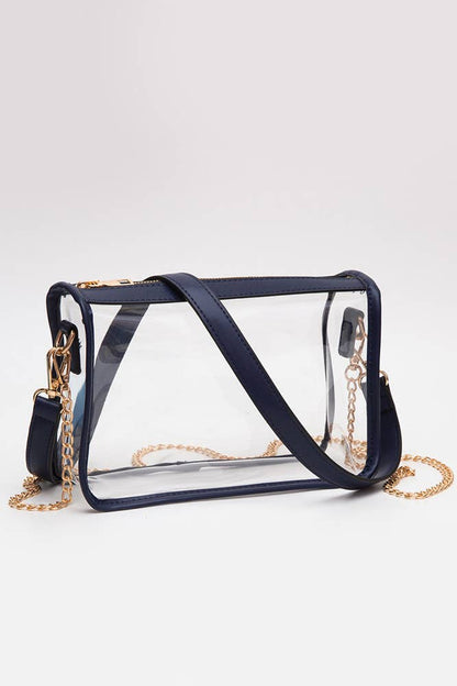 Game Day Stadium Clear Rectangle Crossbody Bags