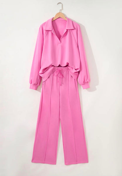Pink Luxe Lounge Set