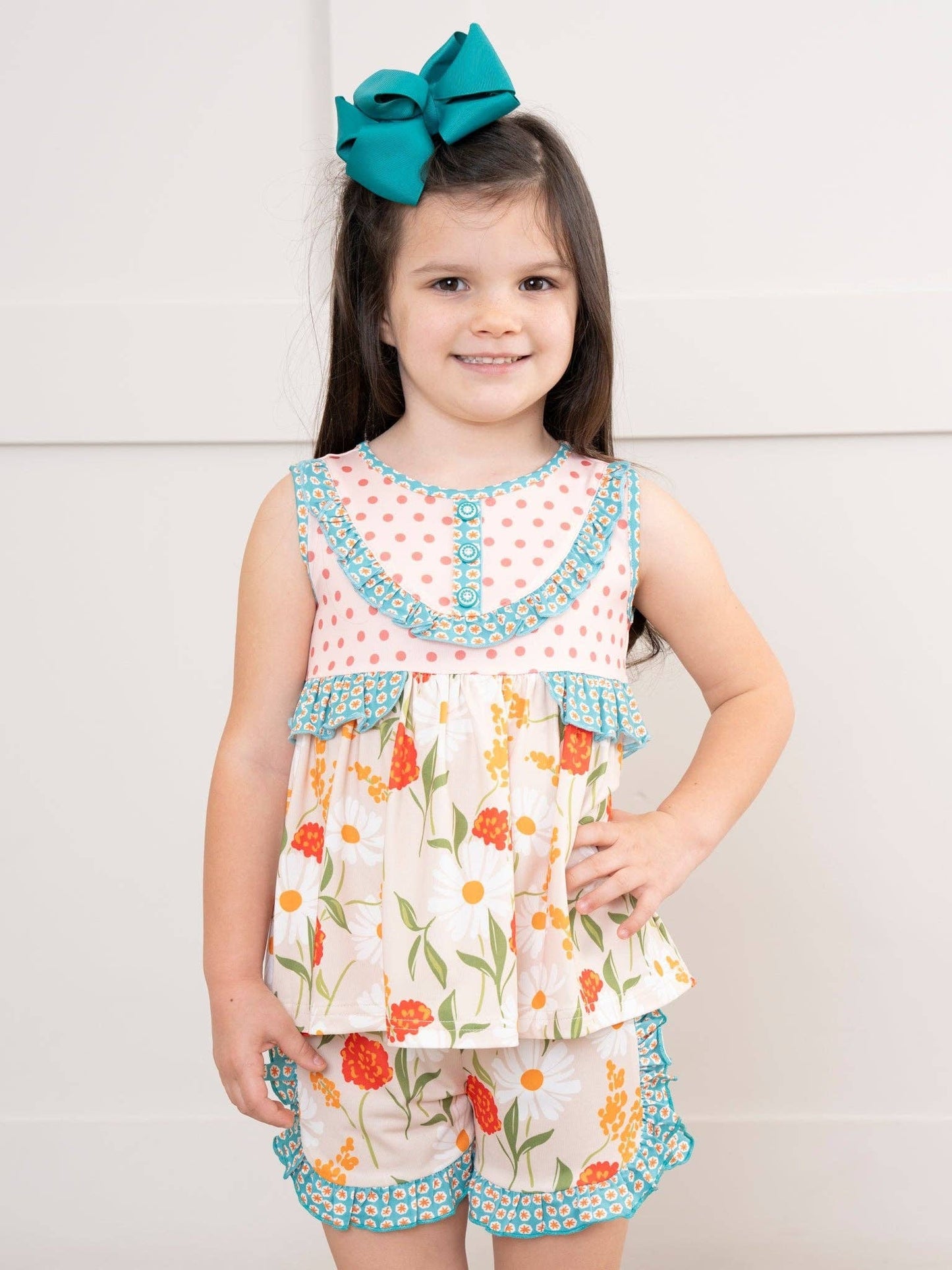 Daisy Janes Ruffle Trim Outfit