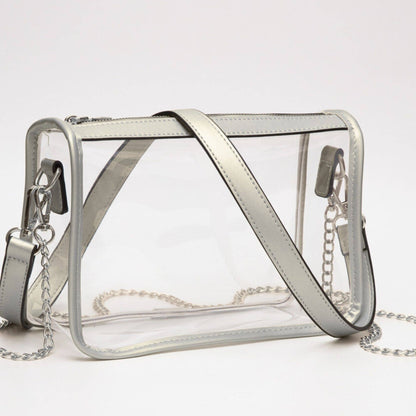 Game Day Stadium Clear Rectangle Crossbody Bags
