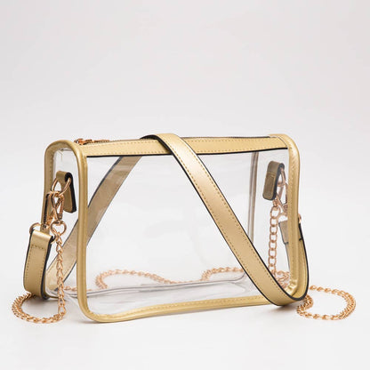 Game Day Stadium Clear Rectangle Crossbody Bags