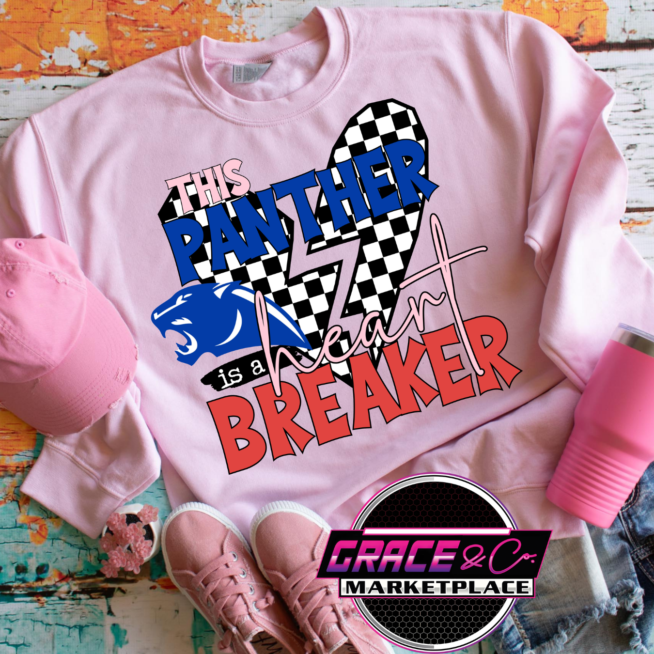 Panther Heart Breaker Tee/ Sweatshirt