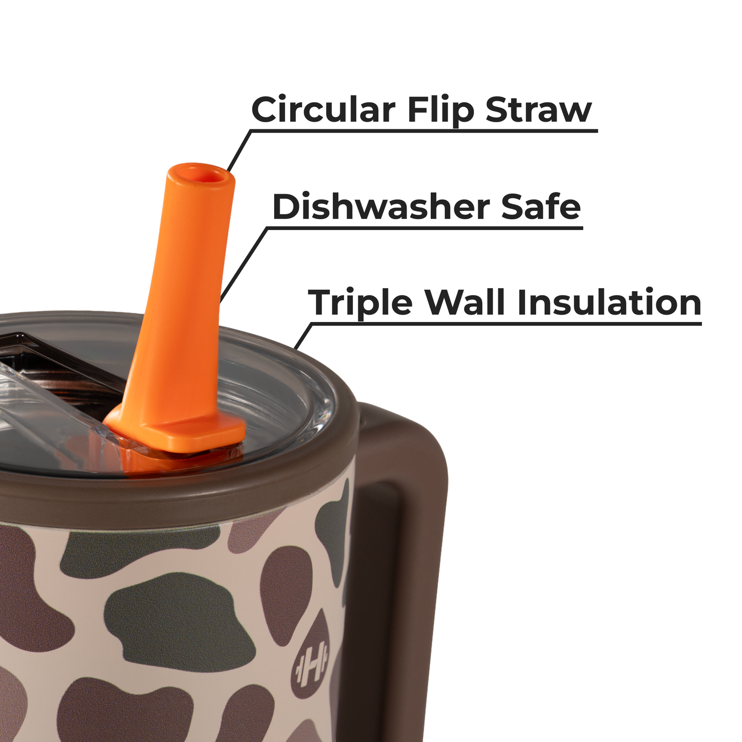 Duck Camo HydroJug 32 oz Traveler Tumbler