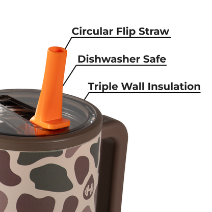Duck Camo HydroJug 32 oz Traveler Tumbler