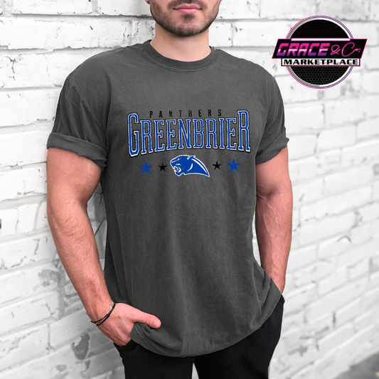 Panthers Greenbrier Tee