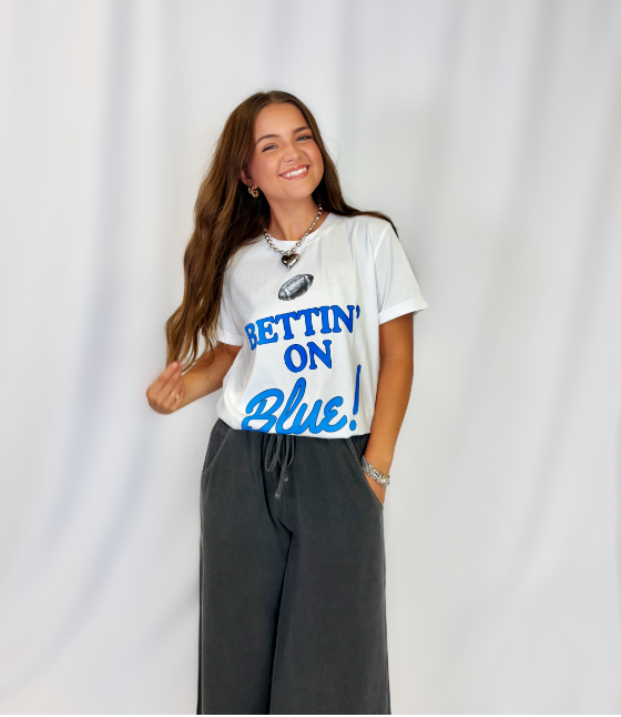 Bettin' On Blue Tee