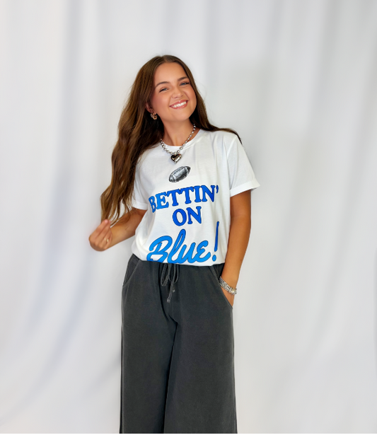 Bettin' On Blue Tee