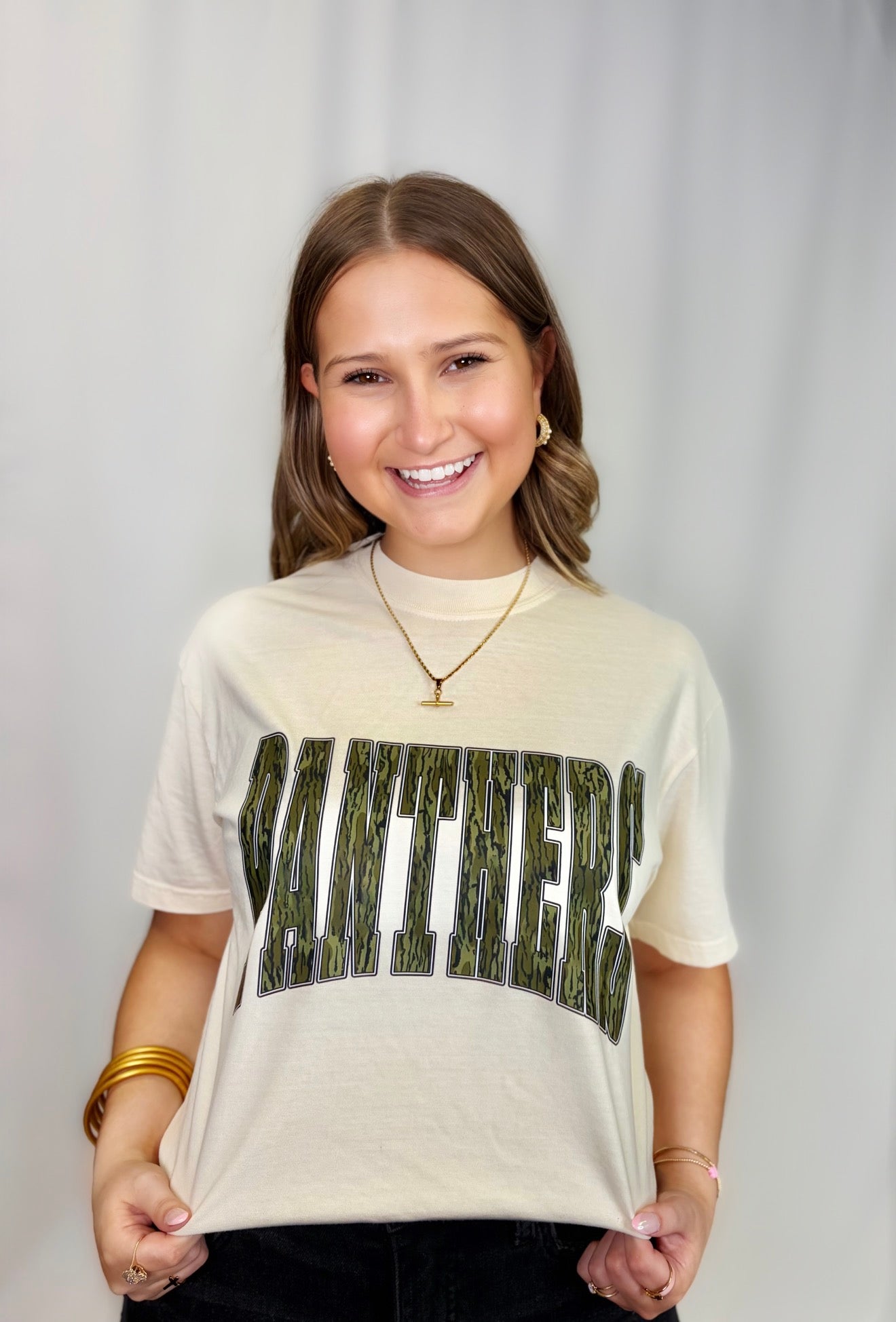 Camo Panthers Tee